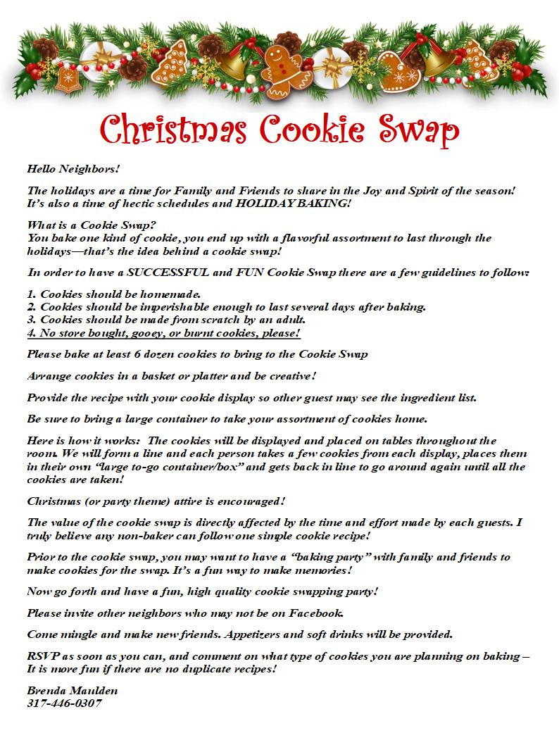 cookie swap info